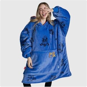 Oodie brand Paddington Bear wearable blanket with oversized hood